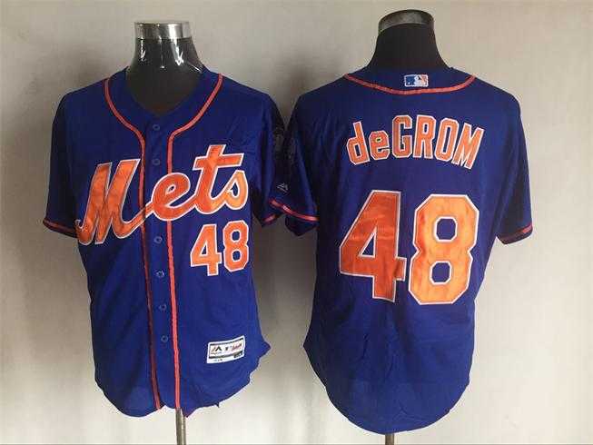 New York Mets #48 Jacob DeGrom Blue 2016 Flexbase Collection Stitched Jersey,We sell and wholesale New York Mets #48 Jacob DeGrom Blue 2016 Flexbase Collection Stitched Jersey on line form chian!